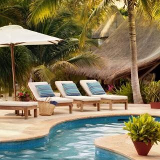Las Palapas Hotell Riviera Maya Exteriör bild